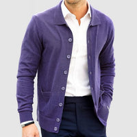 Loose Slimming And Fashionable Single-breasted Sweater Coat