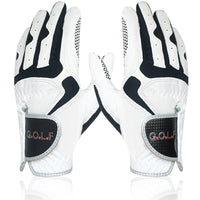 Microfiber Cloth With Non-slip Particles Breathable Golf Gloves