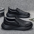 Mens Lightweight Luxury Leather Walking Shoes For Casual Wear
