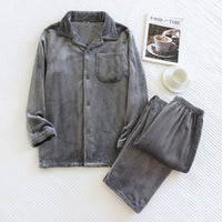Men's Fleece Coral Fleece Home Leisure Suit
