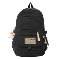 Backpack Girls' Style Schoolbag High School Female College Student  Capacity Bag