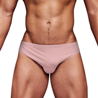 Men's Low Waist Stretch Slim Fit Modal Solid Color Panties