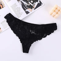 Women's Lace See-through Mesh Jacquard Underwear