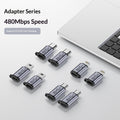USB To Mini Adapter V3 To Type-C Charging Cable Adapter T-port Micro