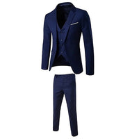 Suit Vest Pants Three-piece Suit