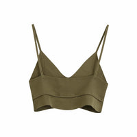 Sexy strap knit bra