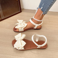 One-strap Sandals Fashionable For Outdoor Wear Flat-heeled