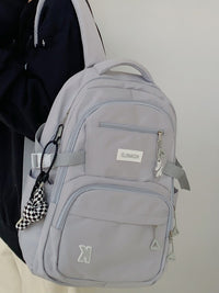 Schoolbag High School Students College Net Red Backpack