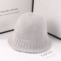 Top Basin Knitted Warm Plush Hat