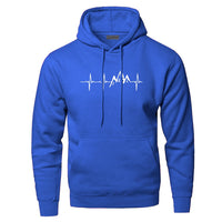 Men's Polyester Fiber Compass Hoodie