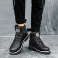 European Style Outdoor Mountaineering Snow Boots Men's High Top