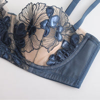 Summer French-style Ultra-thin Push-up Bra For A Smaller Bust Appearance
