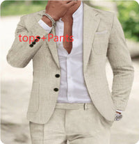 A Single Row Of Two Buckle Large Pocket Suit Jackets