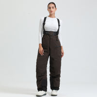 New Strap Thickened Waterproof Ski Pants Men