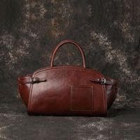 Leather Women's Casual Zip Crossbody Bag