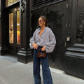 Women's Long Sleeve Plaid Elegant Commuter's All-matching Shirt