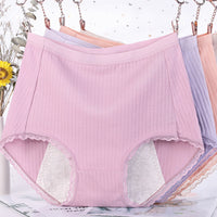 Women's Cotton High Waist Underwear