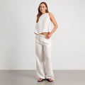 New Wide-leg Pants And Sleeveless Vest Casual Set