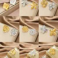 Premium Fashion Irregular Earrings, High-End Unique Niche Design, Stainless Steel Earrings Jewelry For Women
