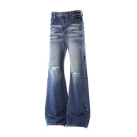 Denim Pants For Men And Women Straight-leg Bootcut Wide-leg Denim Pants