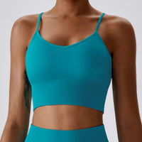 Seamless Knitted Thread Yoga Suit