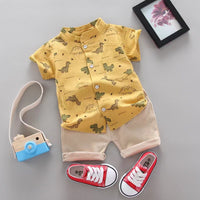 Summer Korean Style 1-4 Years Old Infant Children's Suit