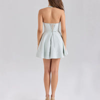 French-style Cinched Sexy Halter Dress For Women