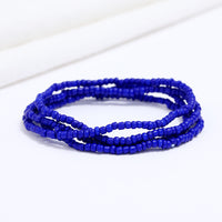 Women's Colorful Beaded Elastic Waist Chain