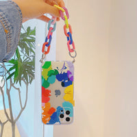 Compatible with Apple , Circle Graffiti Bracelet Shell New Personality Mobile Phone Protective Cover