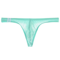 Men's Ice Silk Transparent T-back Thin