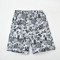 Fashion Men's Casual Printed Five-point Swimming Trunks