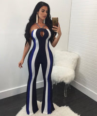Fashion women's sling tube top jumpsuit