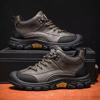 Plus Size Outdoor Mountaineering Hiking Casual Workwear Sports Mesh Shoes