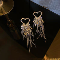 Stylish Letter-shaped Tassel Earrings