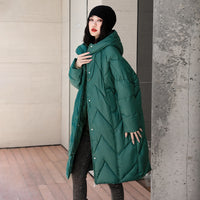 Padded Down Jacket Women's Mid-length