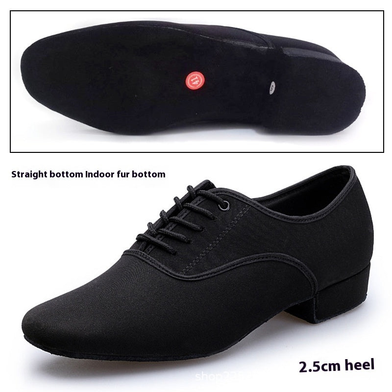 Outdoor Rubber Sole Indoor Calfskin Sole Oxford Cloth Shoes