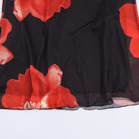 Fashionable Simple Halterneck Printed Dress For Women