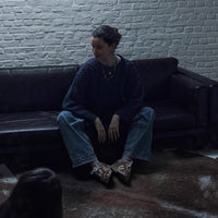 Loose And Simple Pullover Retro Twist Knitted Sweater