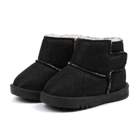 Autumn and winter baby plus velvet short boots