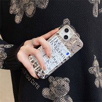 Electroplated Tin Foil Phone Case Wrinkle