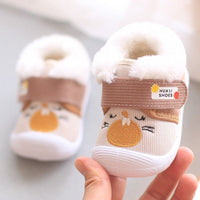White Baby Squeaky Shoes-year-old Spring And Autumn Soft Bottom Toddler Cloth Shoes