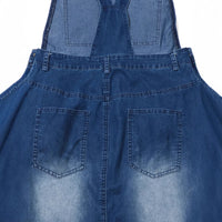 Retro Artistic Womens Slimming Denim Skirt