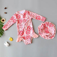 Jumpsuit Girl Long Sleeved Quick Drying Sun Protection