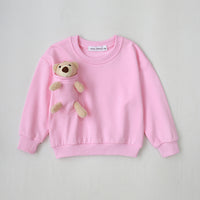 Parent-child Clothing Mother-child Hoodie Western Style Top