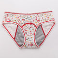 Fashion Ladies Floral Printed Physiological Underpants