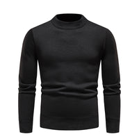 Fleece-lined Thick Men's Bottoming Sweater