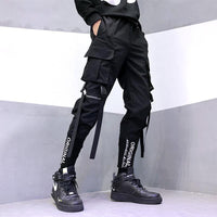 High-bandwidth Loose-footed Harem Pants