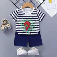 Children's Short Sleeve Shorts Suit