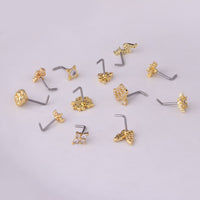Titanium Steel Screw Shank Nose Nail