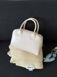 Womens High-End Niche PU Leather Handbag